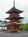 Japan. Pagoda at Narita Shinshoji temple