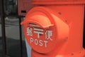 Japan Post mail box.