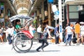 Japan : Rickshaw service with tourist at Asakusa