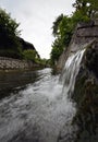 Japan`s Secret Garden in harie river Royalty Free Stock Photo