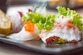 Japan sashimi set Royalty Free Stock Photo