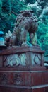 Japan sculture Lion