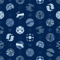 Japan seamless pattern tradition vintage for textiles and background