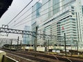 Japan Shinkansen High Speed Train Railway Station Royalty Free Stock Photo