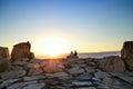 Japan Shirahama Beach Sunset Background