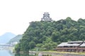 Japan sightseeing trip, castle tour. \'Inuyama Castle\' Inuyama City, Aichi Prefecture.