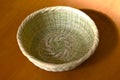 Japan sightseeing trip. Japanese handmade traditional crafts. Making bamboo colander.