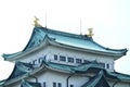 Japan sightseeing trip. âNagoya Castleâ is a castle located in Nagoya City. Royalty Free Stock Photo