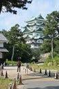 Japan sightseeing trip. âNagoya Castleâ is a castle located in Nagoya City. Royalty Free Stock Photo