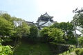 Japan sightseeing trip. \'Okazaki castle\'. Okazaki city Aichi prefecture.