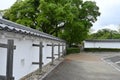 Japan sightseeing trip. \'Okazaki castle\'. Okazaki city Aichi prefecture.