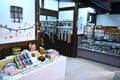 Japan sightseeing trip. Traditional craft \'Iga braided cord\'. Iga City, Mie Prefecture.