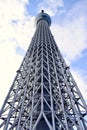 The entrance of Tokyo Sky Tree tower, Japan Royalty Free Stock Photo