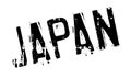 Japan stamp rubber grunge