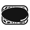 Japan sushi icon, simple style Royalty Free Stock Photo