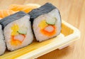 Japan sushi roll Royalty Free Stock Photo