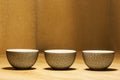 Japan tea cups Royalty Free Stock Photo