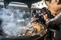 Japan - Tokyo - the Asakusa temple - lucky ritual