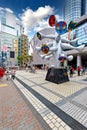 Japan. Tokyo. Modern Art at Shibuya District