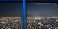 Tokyo Sky Tree window night view