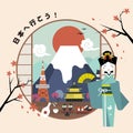 Japan tourism poster