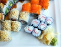 Japan Traditional Seafood Sushi Royalty Free Stock Photo