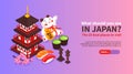 Japan Travel Horizontal Banner