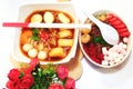 Japanes and korean foods
