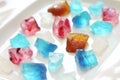 Japanese agar jelly sweet