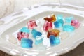 Japanese agar jelly sweet