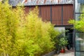 Japanese architectural style brick roof