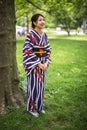 Japanese Asian woman in kimono Royalty Free Stock Photo