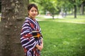 Japanese Asian woman in kimono Royalty Free Stock Photo