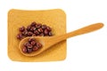 Japanese Azuki beans (Adzuki, Aduki) Royalty Free Stock Photo