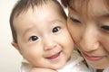 Japanese baby Royalty Free Stock Photo