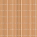 Japanese bamboo mat. Vertical. Seamless pattern. Royalty Free Stock Photo