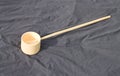 Japanese bamboo water dipper (hishaku) Royalty Free Stock Photo