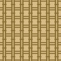 Japanese Bamboo Weave Vector Seamless Pattern