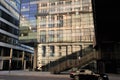 Japanese bank Nomura in London is headquartered in Angel Lane in the heart of the City Royalty Free Stock Photo