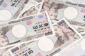 Japanese Banknote, Yen is official currency of Japan Royalty Free Stock Photo