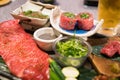 Japanese barbecue Royalty Free Stock Photo