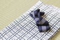 Japanese bathrobe, neatly folded