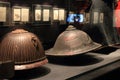 Japanese battle helmets