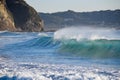 Japanese Beach close to Tokyo called Hebara famous amongst foreign visitors. Royalty Free Stock Photo