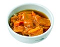 Japanese beef curry food isolated