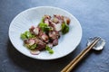 Japanese beef tataki Royalty Free Stock Photo