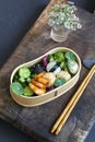 Japanese bento box lunch Royalty Free Stock Photo