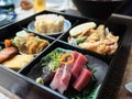 Japanese Bento box Royalty Free Stock Photo