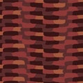 Japanese Brick Layer Vector Seamless Pattern Royalty Free Stock Photo
