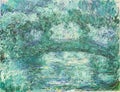 The Japanese bridge 2 by Claude Monet